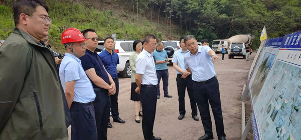 省交通运输厅总工程师王茂奎一行赴乐西高速项目调研指导工作2_副本.jpg