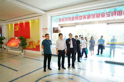 no87-省国资委党建工作处处长李伟一行检查指导成南公司基层服务型党组织建设工作（王焯）.JPG