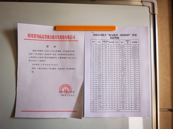 公司积极开展“我为一线添防护”捐款活动（机关捐款公示）.jpg