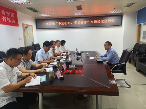 广南公司召开“不忘初心、牢记使命”专题民主生活会 2.JPG