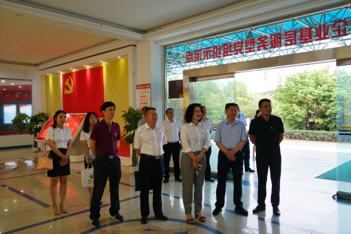 no162-省交投集团党委委员、职工董事、工会主席彭洪一行到成南公司基层服务型党组织示范点调研指导1（王焯）.JPG
