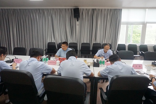 绵九公司党委召开“不忘初心、牢记使命”主题教育专项整治工作部署会  1.JPG
