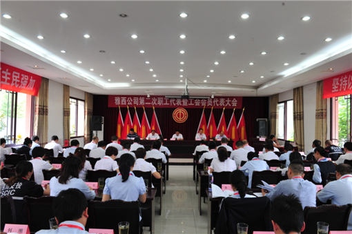 9.22+川高公司党委副书记侯斌出席雅西公司第二届一次职代会暨工代会 1.JPG