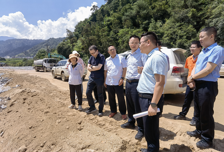 川高公司副总经理宋俊杰赴攀西公司调研安全环保、防汛减灾工作