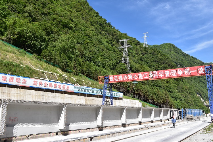 九绵高速LJ15合同段预制梁板安装全部完成 (2).jpg