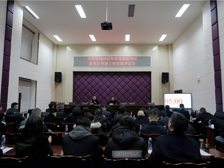信息：川西公司党委召开2023年度党组织书记抓基层党建工作述职评议会_副本.png