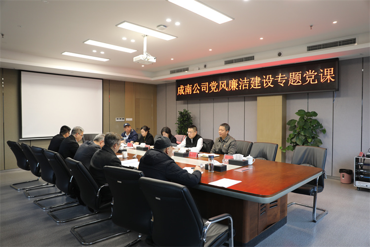 no603-成南公司组织开展廉洁教育专题党课（谢雨杉）.JPG