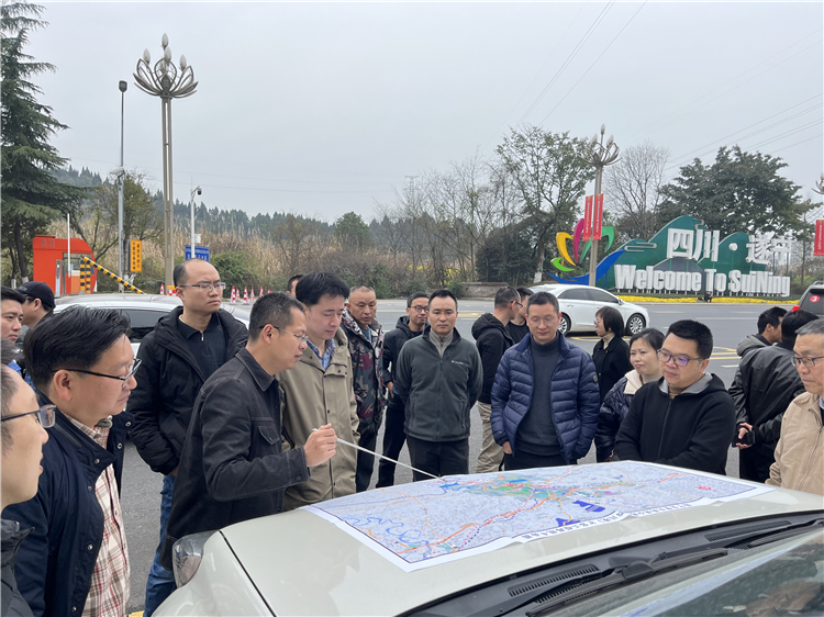 no97-成南公司组织开展遂宁至重庆高速公路（四川境）扩容工程施工图设计外业验收现场踏勘工作.jpg